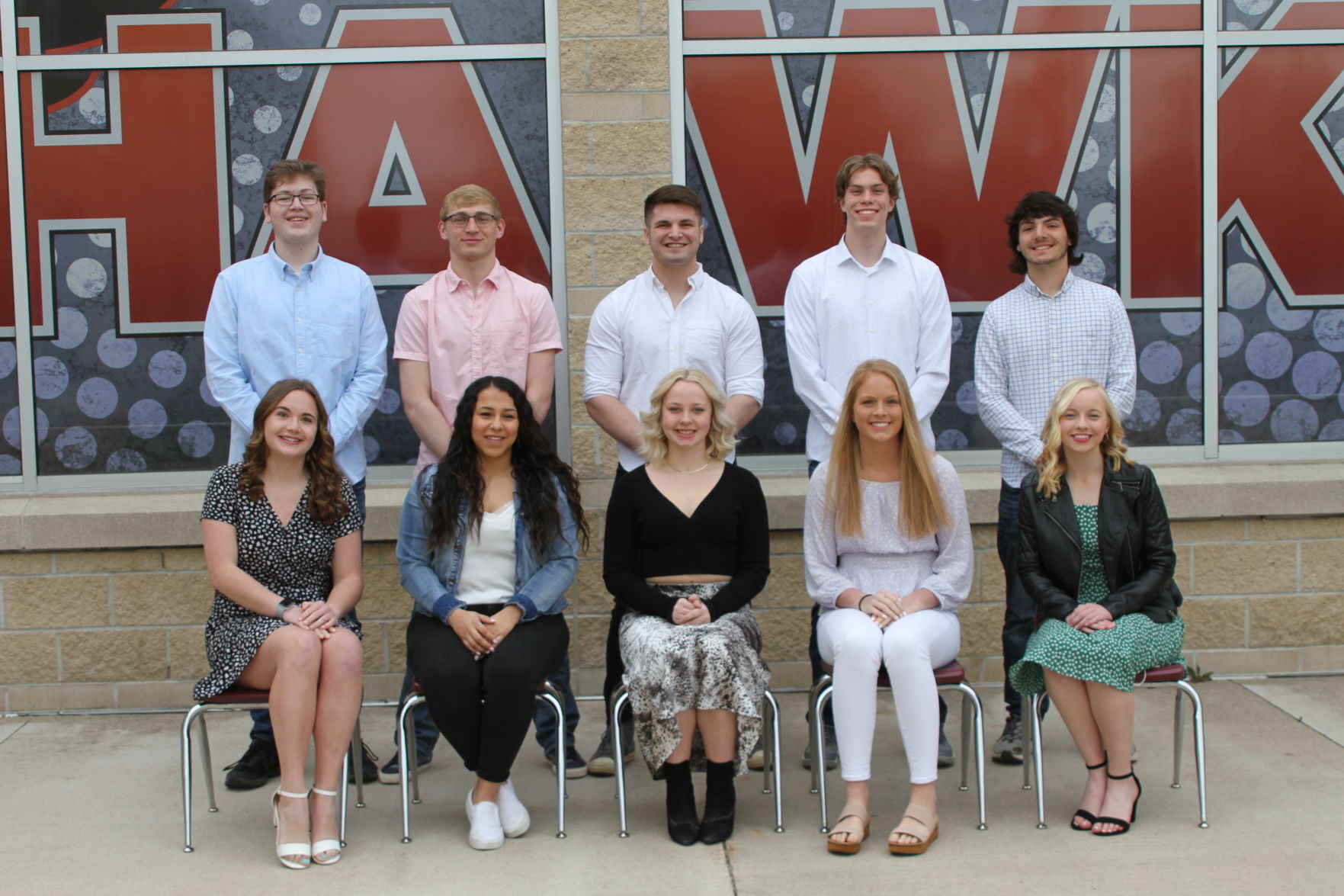 West Delaware selects prom court